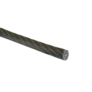 Top-Qualität zum besten Preis 1UNverzinktes Stahlseil zum Verkauf 6x37+IWRC